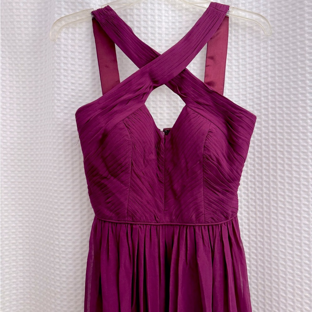 Aidan Mattox Silk Gown
